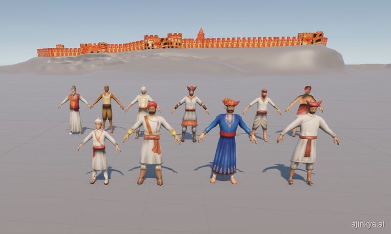 3D character models