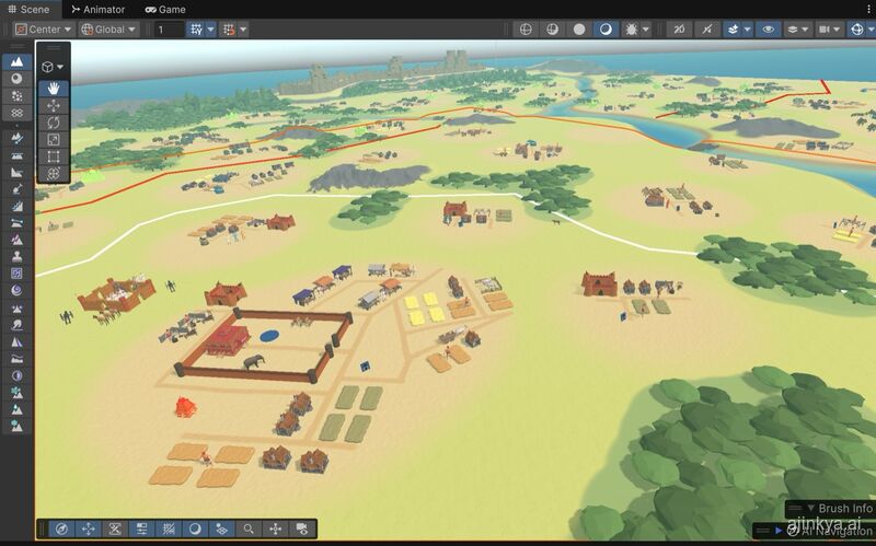 Unity — the stylized world build